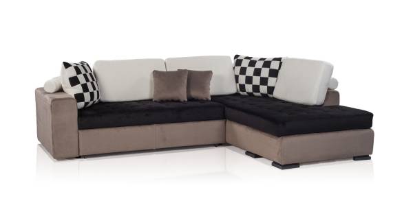 Ъглов диван Луна - Топ Цени | Мебели Онлайн Orhideamebel.com